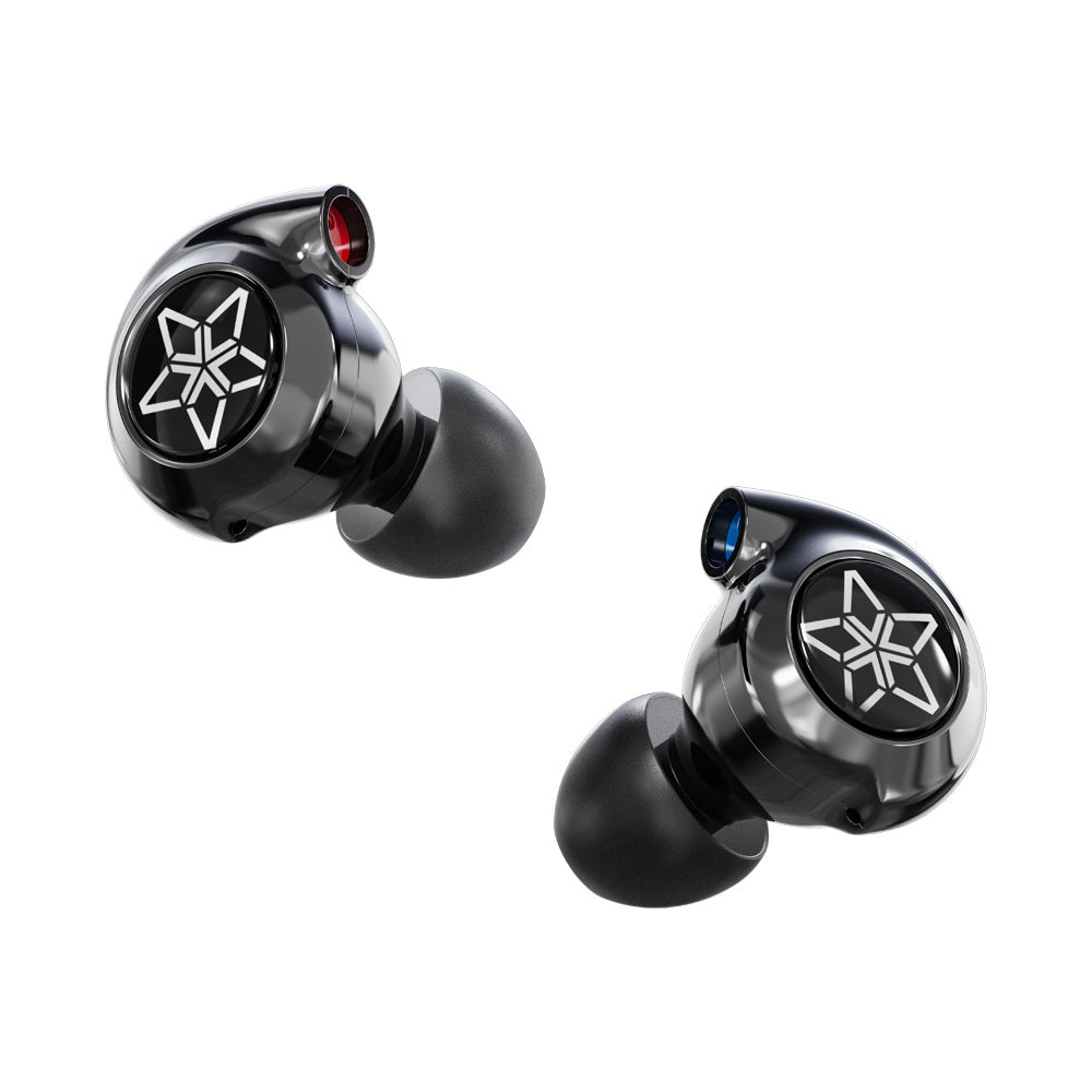 FiiO FH11 - 1DD+1BA Hybrid IEM Earphone Carbon-based Dynamic Driver with Custom Balanced Armature Driver