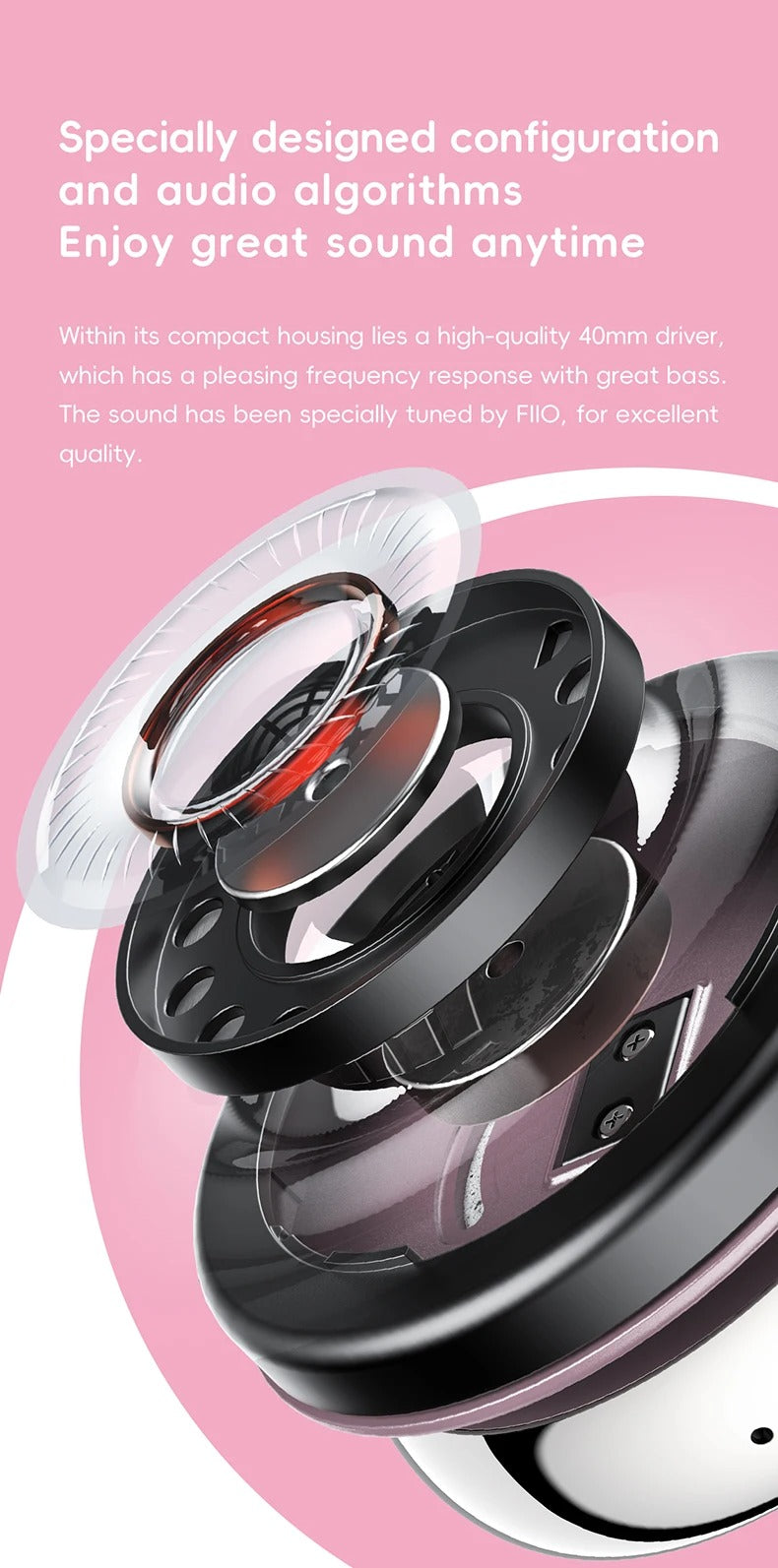 FiiO Snowsky Anytime - On Ear Bluetooth ANC Headphone
