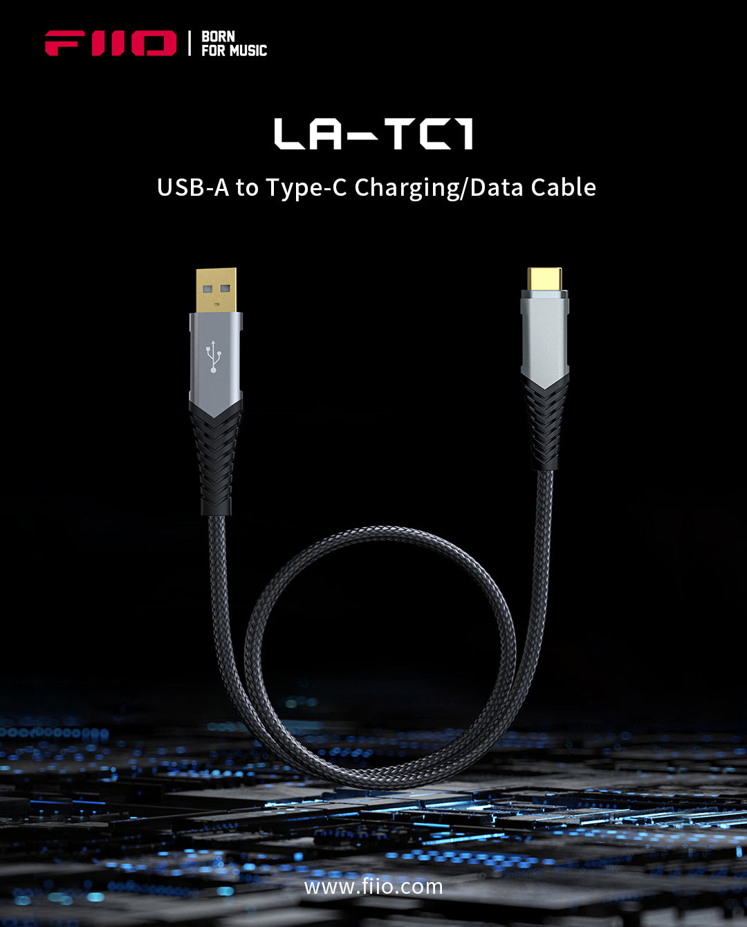 FiiO LA-TC1 (USB-A to USB-C) / LT-LT4 (USB-C to LTNG) / LT-TC4 LT-TC-1 (USB-C to USB-C) / LT-LT2 (USB-C to LTNG)