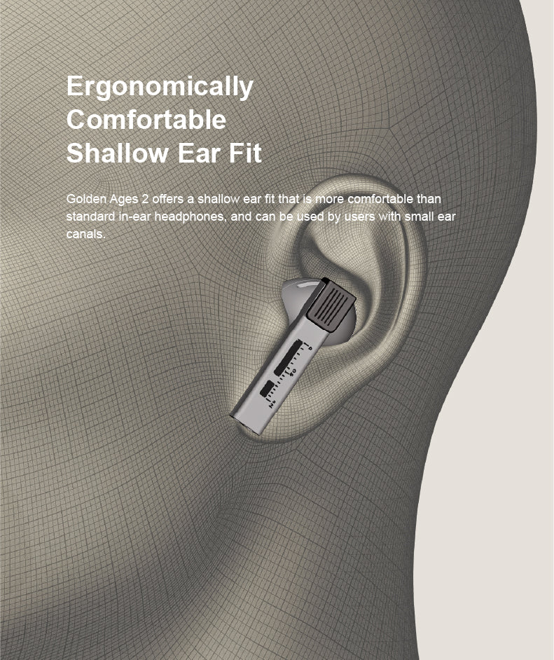 Moondrop GOLDEN AGES 2 - Bluetooth True Wireless TWS with 13mm Planar Magnetic Driver