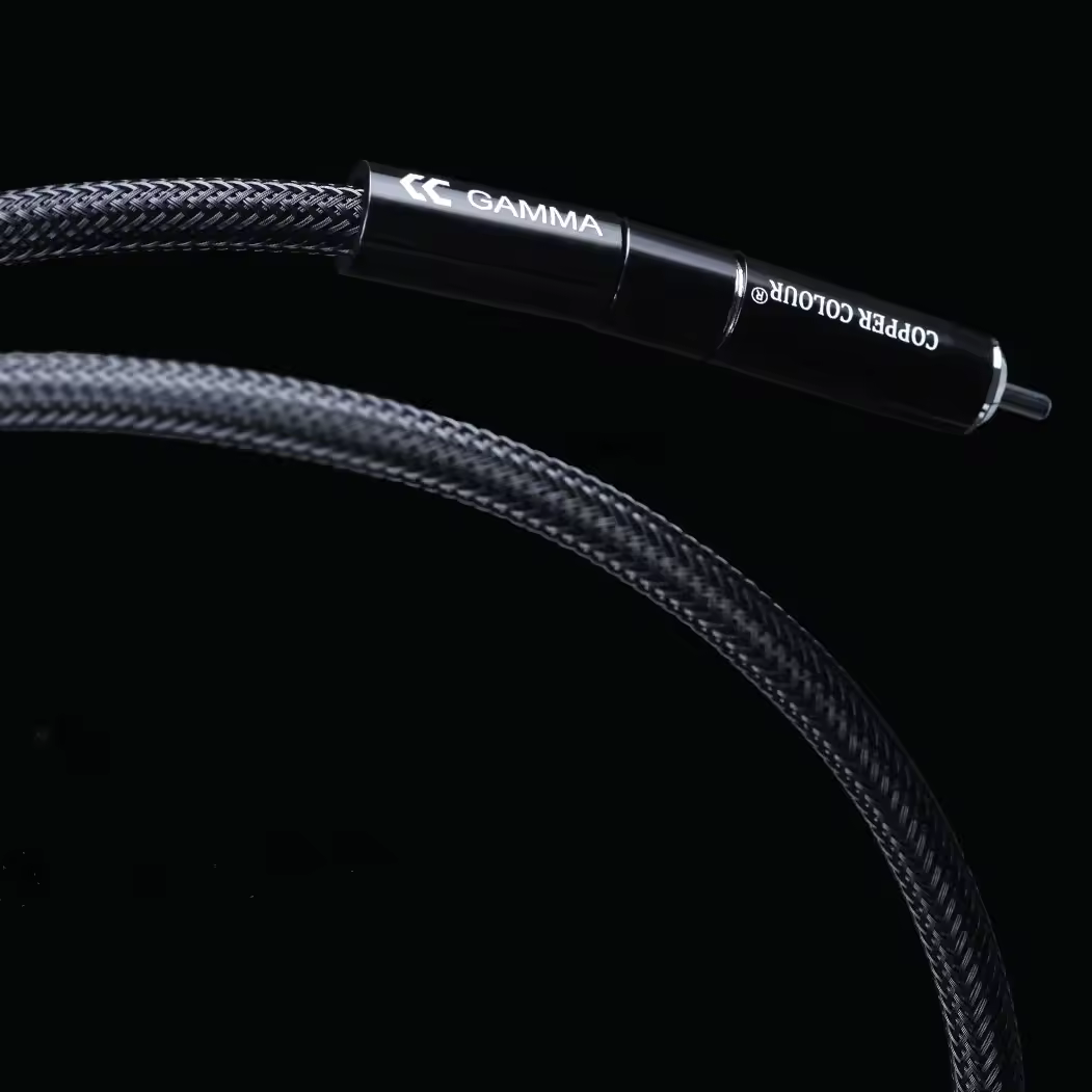 Copper Colour Gamma - Coaxial Cable Silver Plated OCC Copper Digital Cable for HIFI & Home Theater