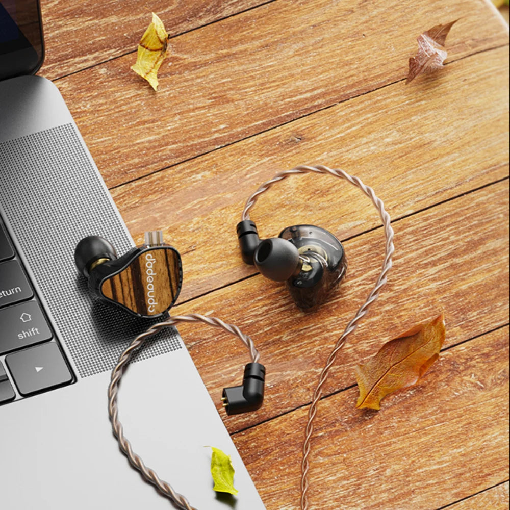 Fiio Jade Audio Jh13 Hybrid Driver In-Ear Monitors IEM earphone no mic
