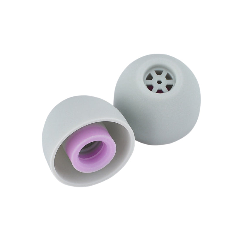 Kiwi Ears Flex Ear Tips - Anti Earwax Medical Grade Silicone Ear Tips