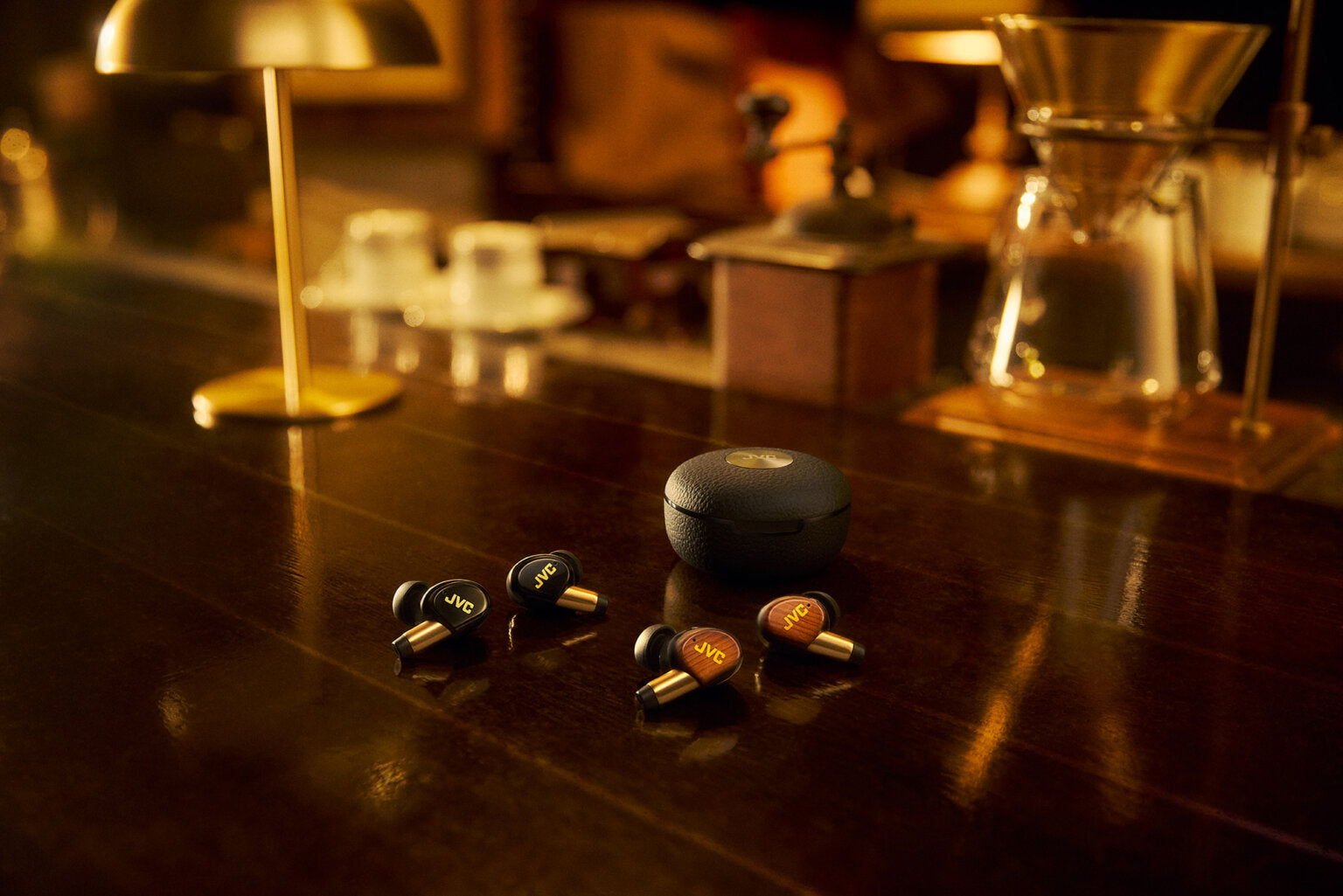 JVC HA-FW5100T WOOD masterpiece True Wireless Earbuds TWS IEM earphone flagship