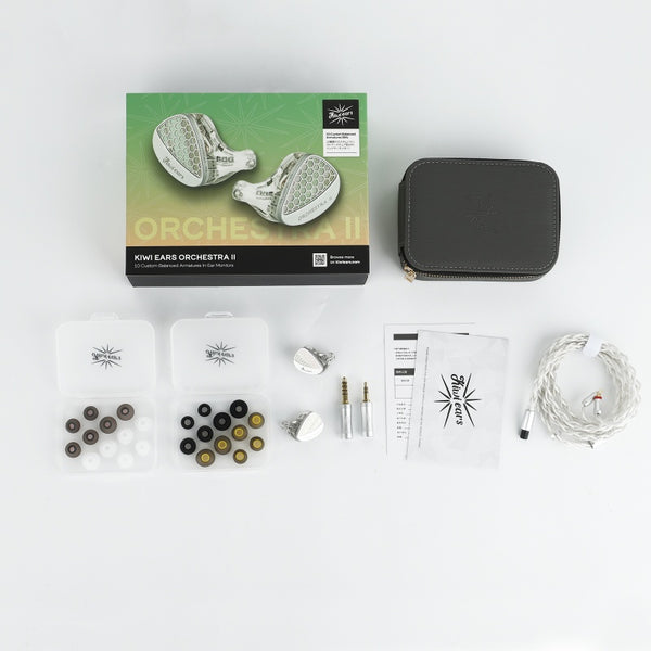 Kiwi Ears Orchestra II | 10 Balanced Armature Universal IEMs, KiwiEars Orchestra 2