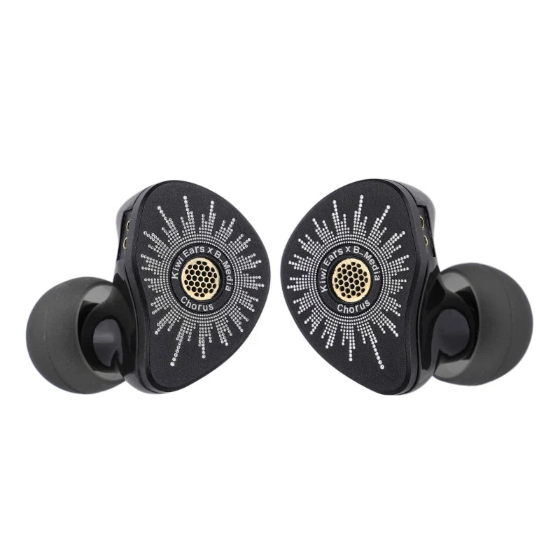 Kiwi Ears x B_Media: Chorus Single DLC dynamic-driver IEM earphone 3.5mm type-c mic