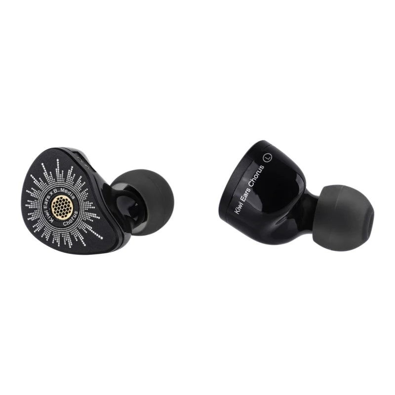 Kiwi Ears x B_Media: Chorus Single DLC dynamic-driver IEM earphone 3.5mm type-c mic