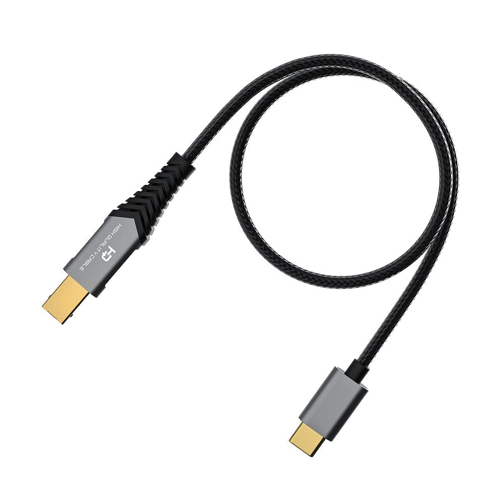 FiiO LD-LT1 or LD-TC1, USB-B to USB-C or USB-C to iP Audio Cable; USB Audio Cable (LDLT1, LDTC1)