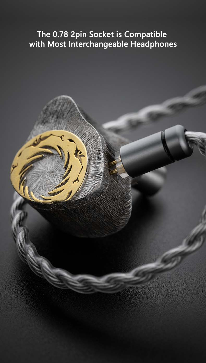 MOONDROP MC2  IEM Upgrade Cable with Microphone