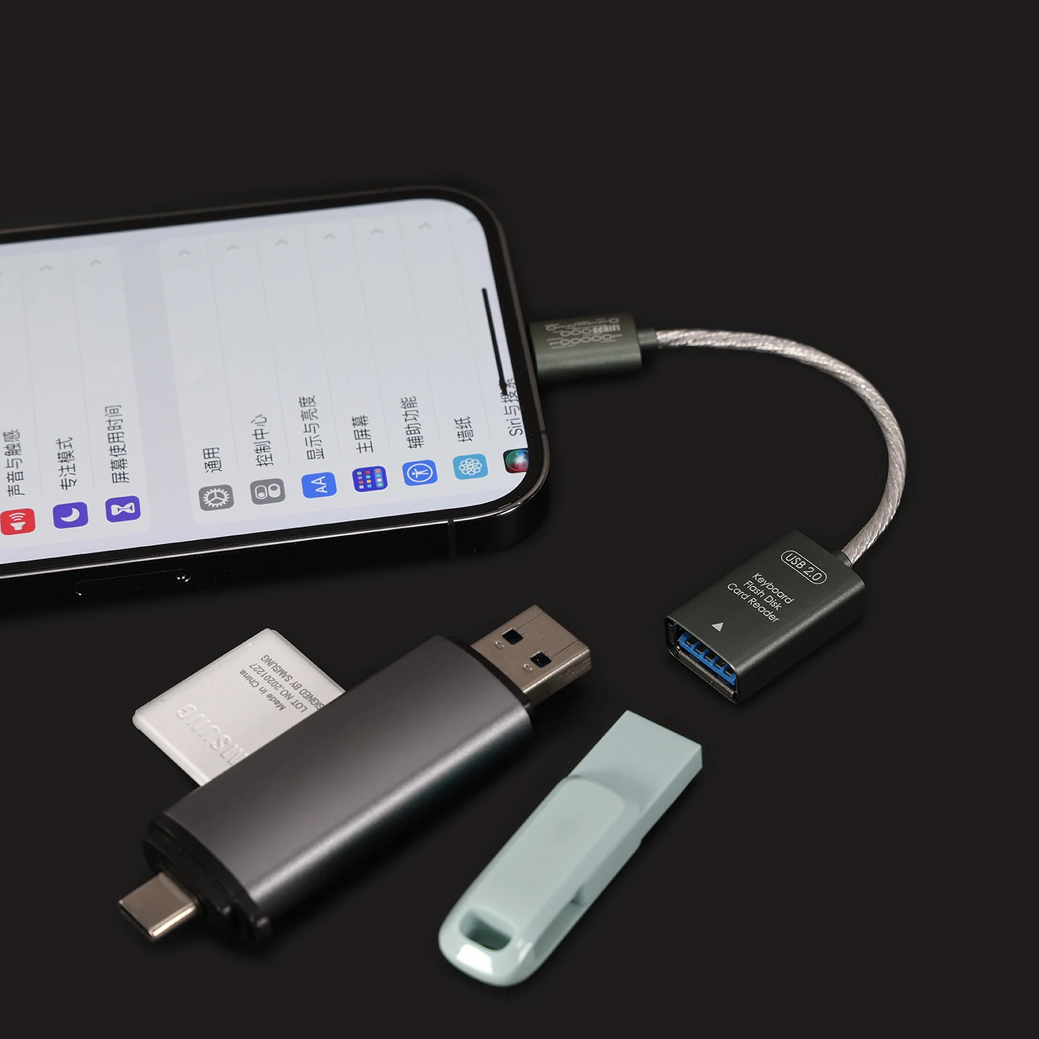 DD Hifi MFi06F iP to USB-A Female USB OTG