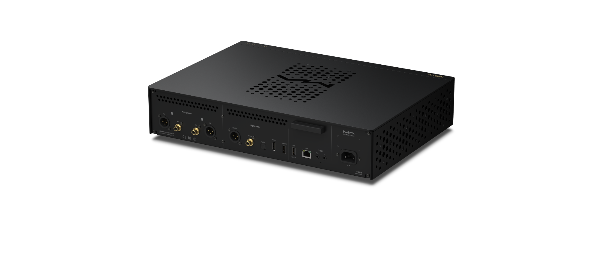 Matrix Audio MS-1c Music Streamer & Transport | AKM AK4191 and AK4499EX VELVETSOUND™ DAC |