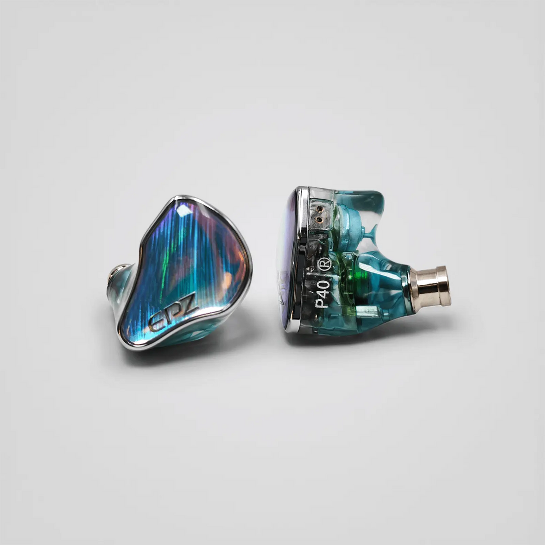(For Vocal Lovers) EPZ P40 Tribrid IEMs | 2DD + Planar + PZT In-Ear Monitors Natural Mids Sparkling Highs