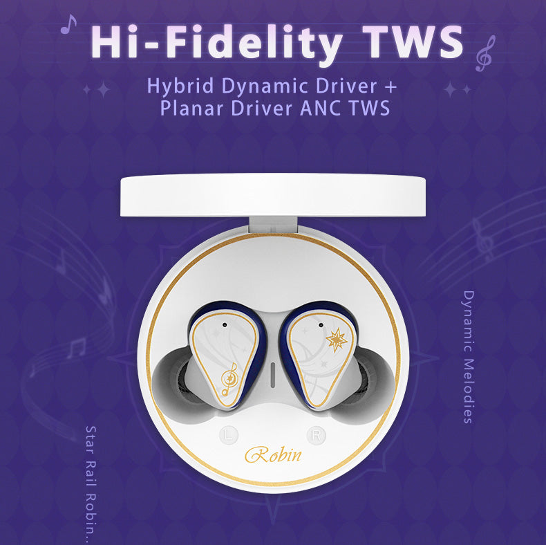 MOONDROP x Honkai Star Rail - ROBIN True Wireless Stereo TWS Earbud (ENG)