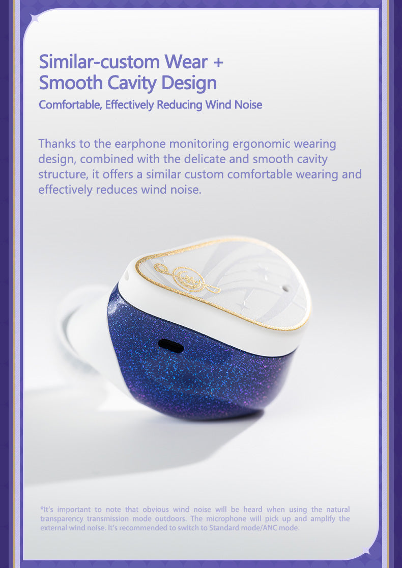 MOONDROP x Honkai Star Rail - ROBIN True Wireless Stereo TWS Earbud (ENG)