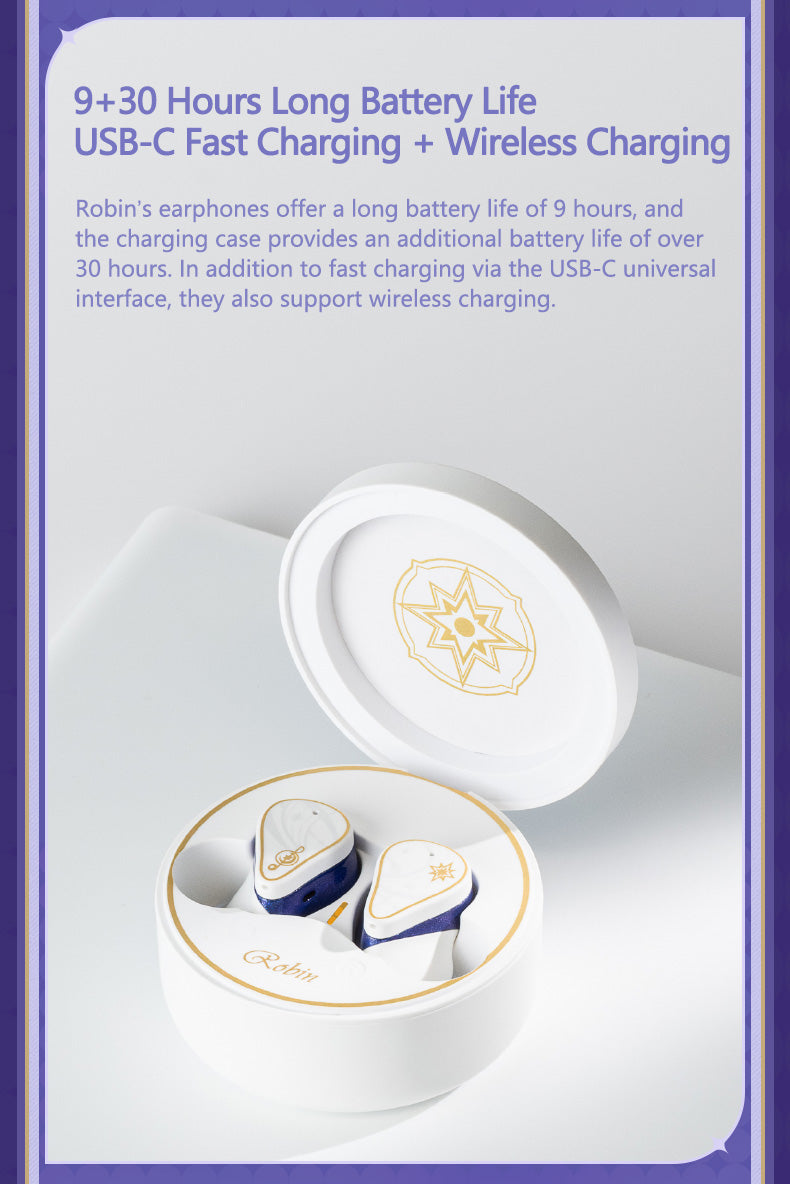 MOONDROP x Honkai Star Rail - ROBIN True Wireless Stereo TWS Earbud (ENG)