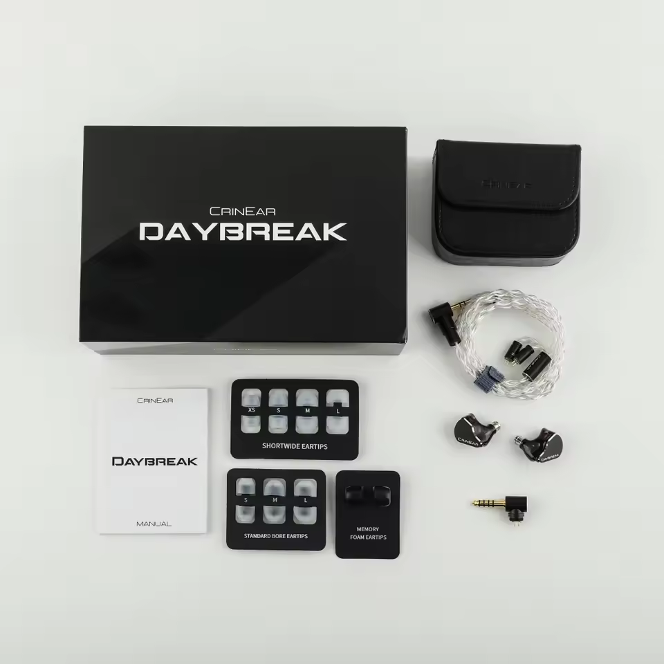 CrinEar Daybreak IEM - 1DD+2BA+2MP Earphones Tribrid In Ear Monitors