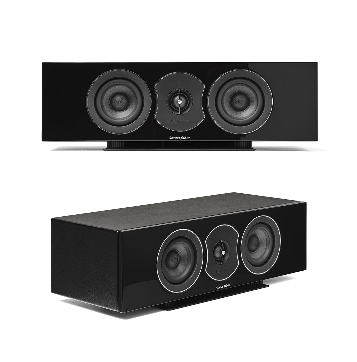 Sonus Faber LUMINA CENTER I - Passive 2-Way Central Channel Horizontal Speaker System with Vented Box Design