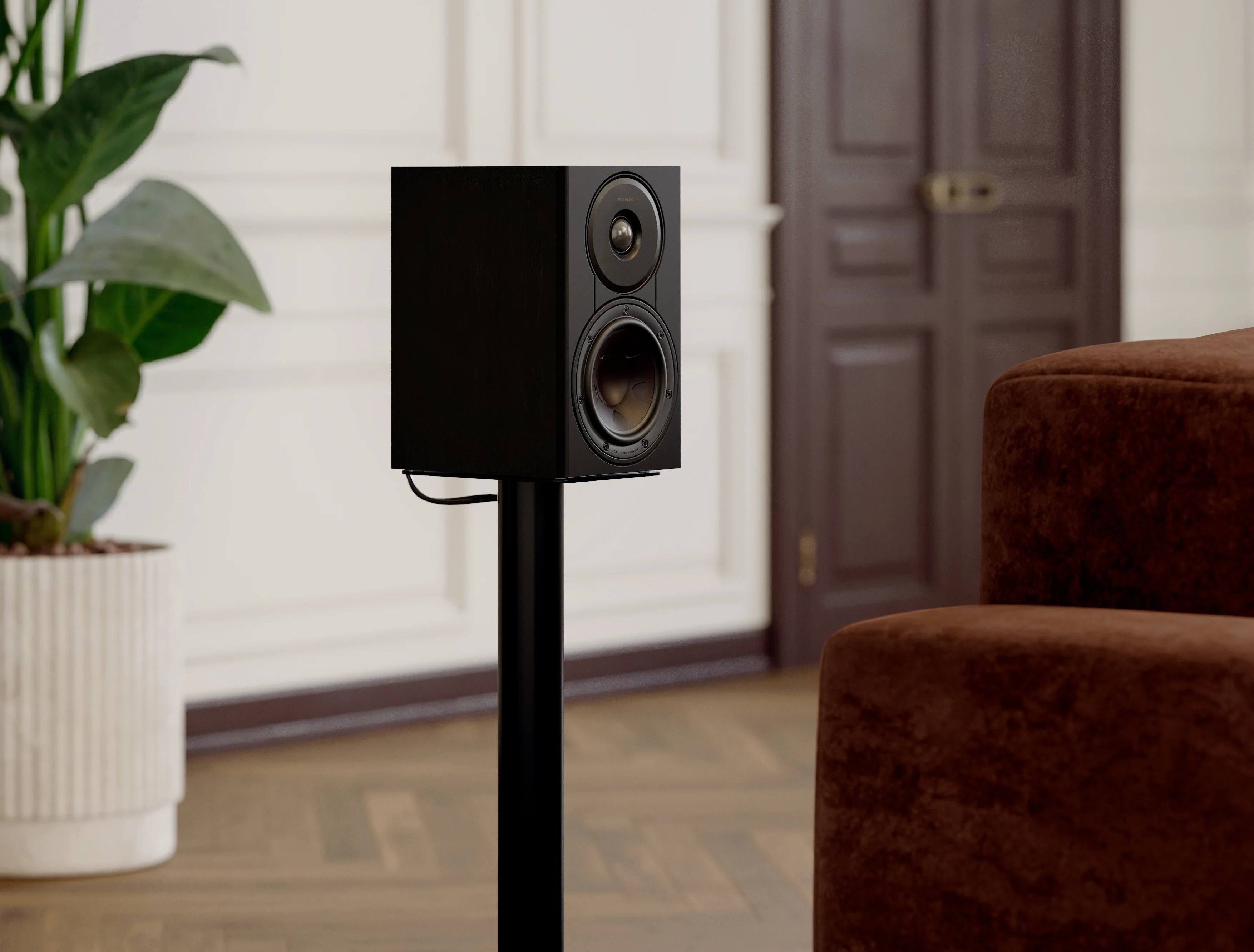 DALI SONIK 3 Bookshelf Speaker 7-inch Wooden Fiber Woofer for HiFi & Home Theater