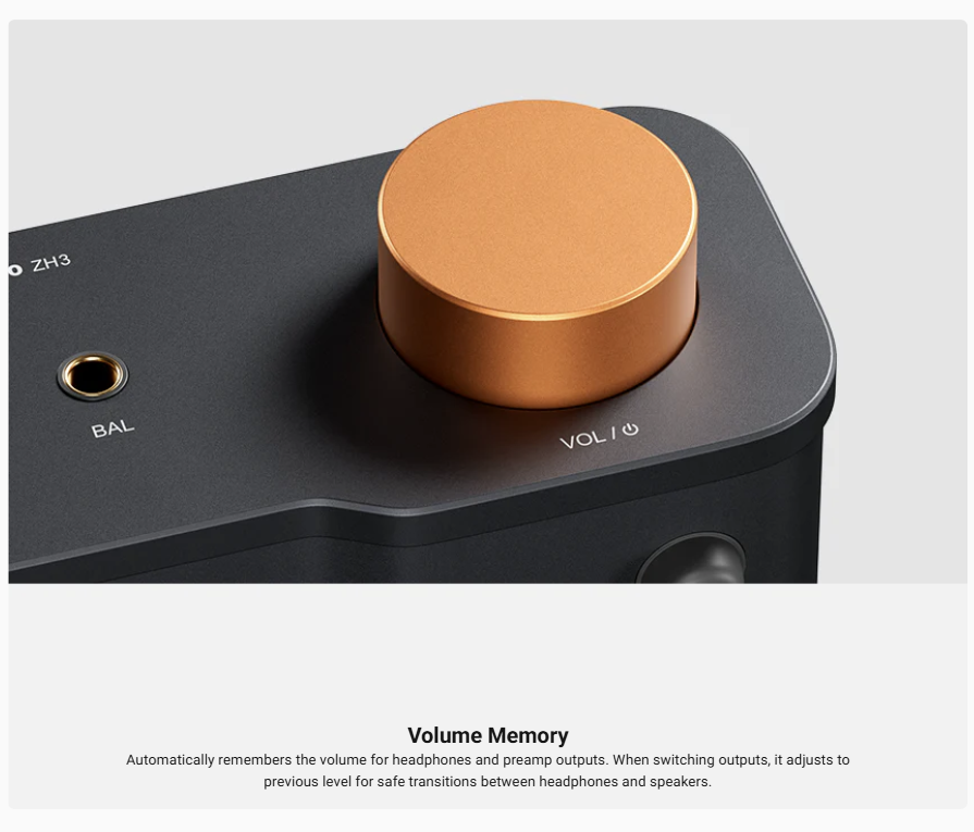 Fosi Audio ZH3 - AKM 4493SEQ Fully Balanced DAC and Headphone Amplifier
