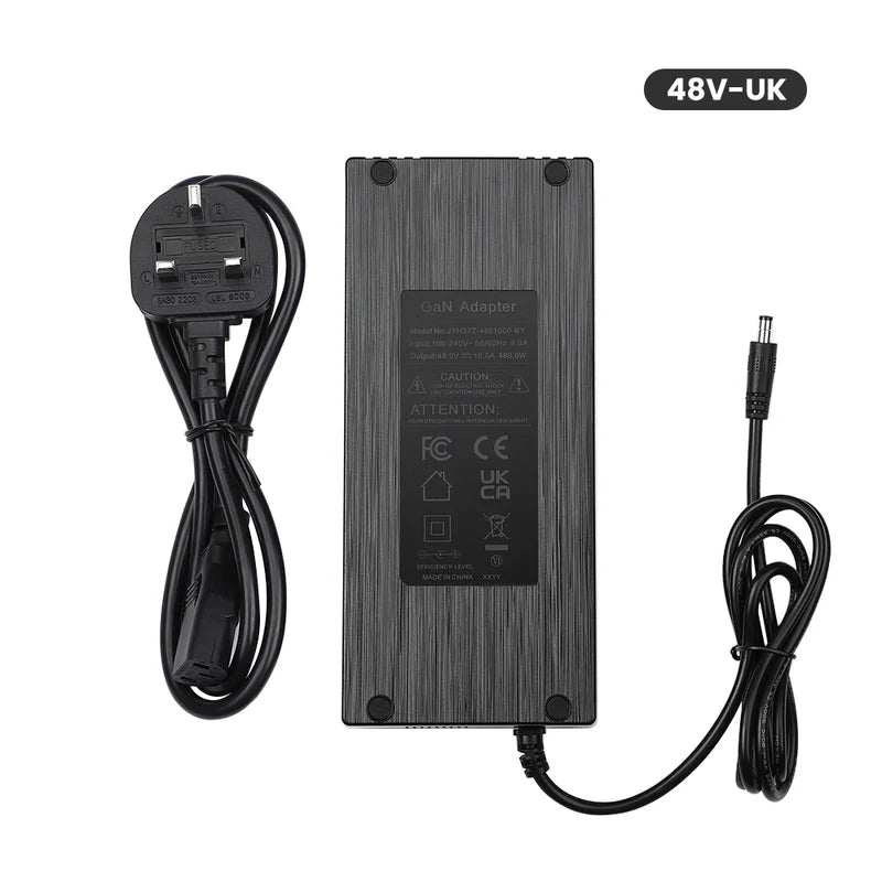AIYIMA 48V 10A GaN Power Supply – 480W High-Power Adapter