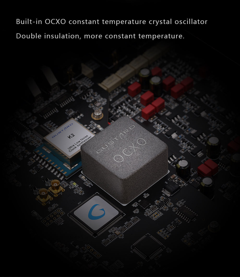 GUSTARD X30 4xES9039SPRO Streamer Digital to Analog Convertor (DAC)