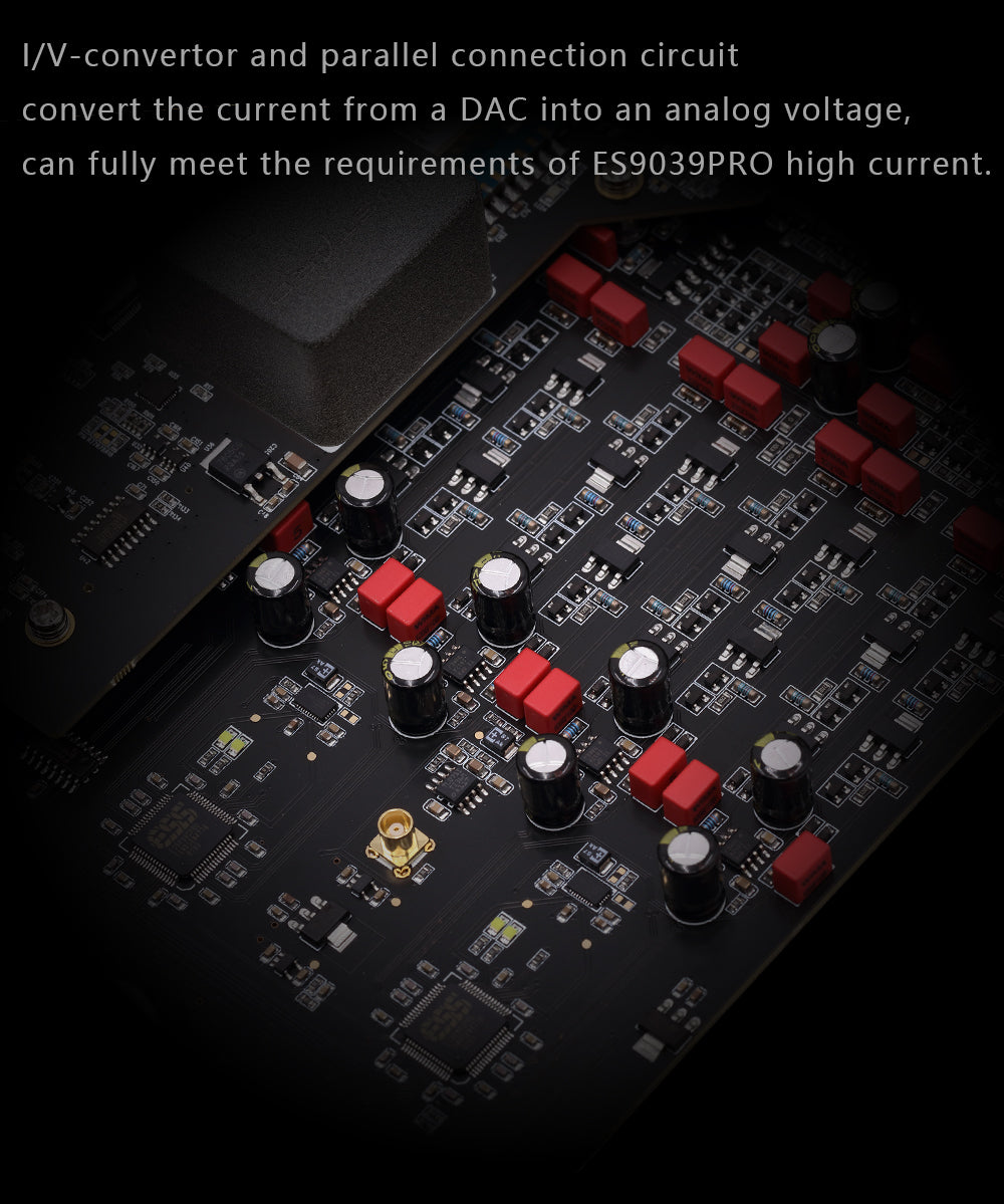 GUSTARD X30 4xES9039SPRO Streamer Digital to Analog Convertor (DAC)