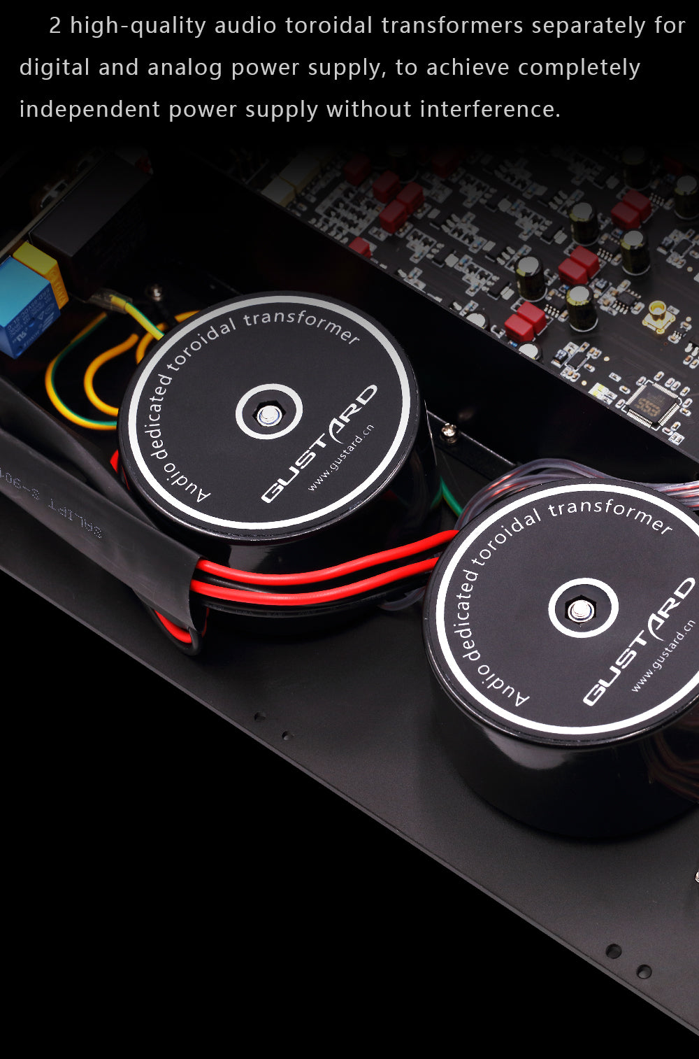 GUSTARD X30 4xES9039SPRO Streamer Digital to Analog Convertor (DAC)