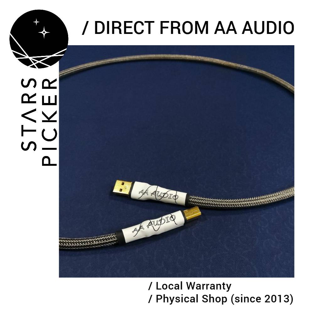 AA Audio USB / AA Audio Reference USB - High-Performance USB2 Audio Cable (USB A to USB B)