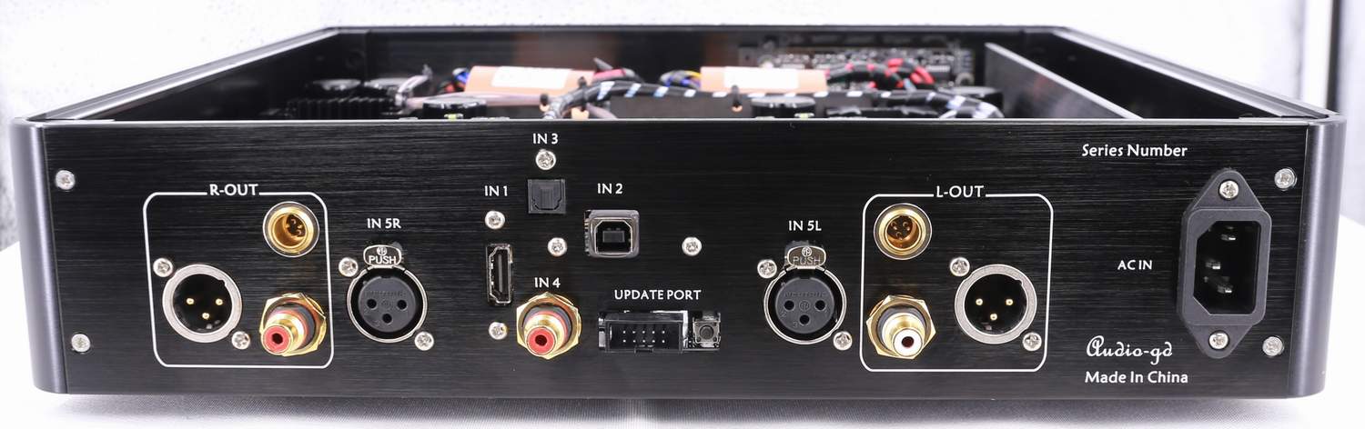 Audio-GD R-28 NOS - R28 NOS All-in-One Fully Balanced R2R Discrete Transistors DAC Headphone Amplifier And Preamplifier
