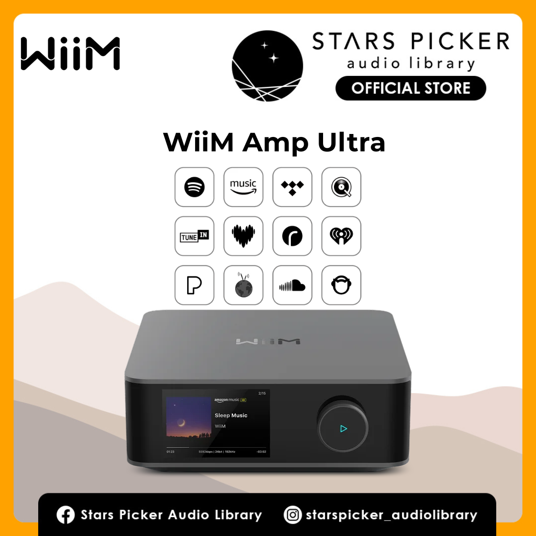 WiiM Amp Ultra Streaming Amplifier