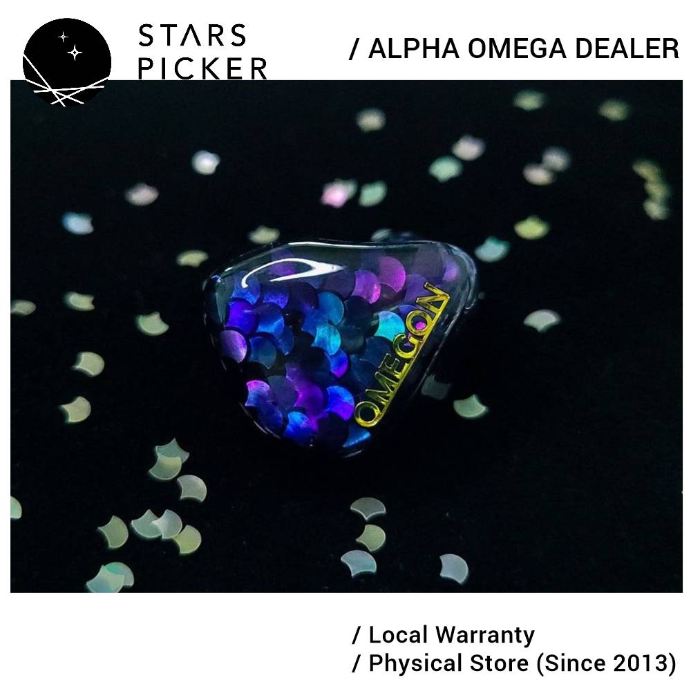 Alpha Omega OMEGON MK2 - 4BA+2EST Universal IEM Earphone with Balance Armature & Electrostatic Drivers