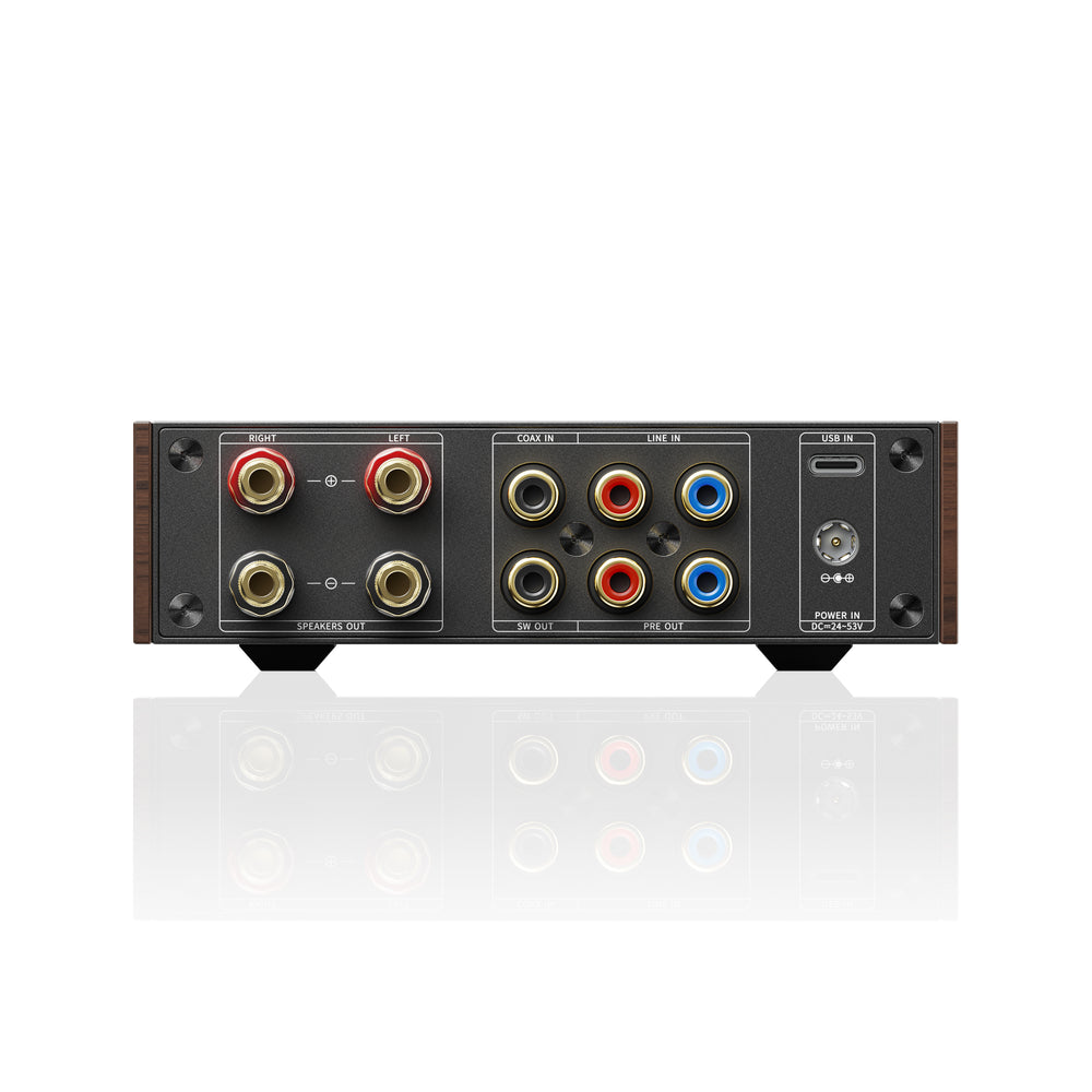 FiiO JadeAudio Level 1, Class-D Power Amplifier | 2×300W | LDAC Bluetooth & USB/Coax Input | Subwoofer Out