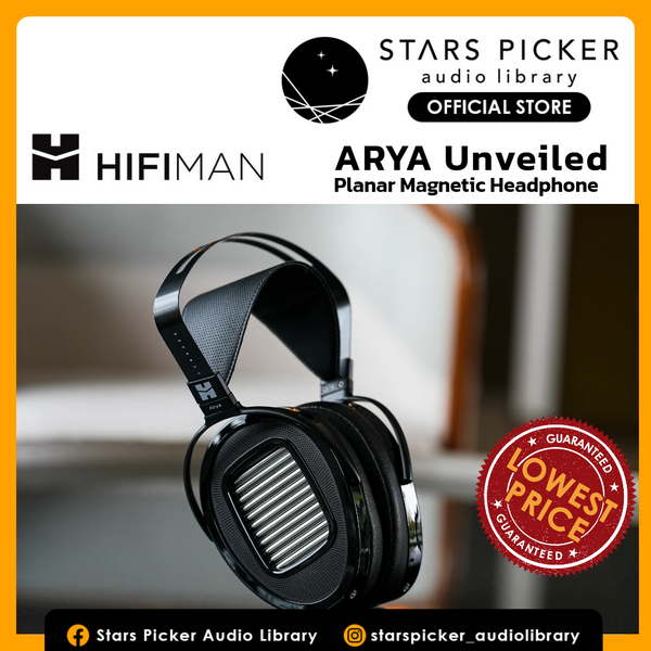 PM BEST PRICE] HIFIMAN Arya Unveiled Planar Magnetic Open-Back Headph
