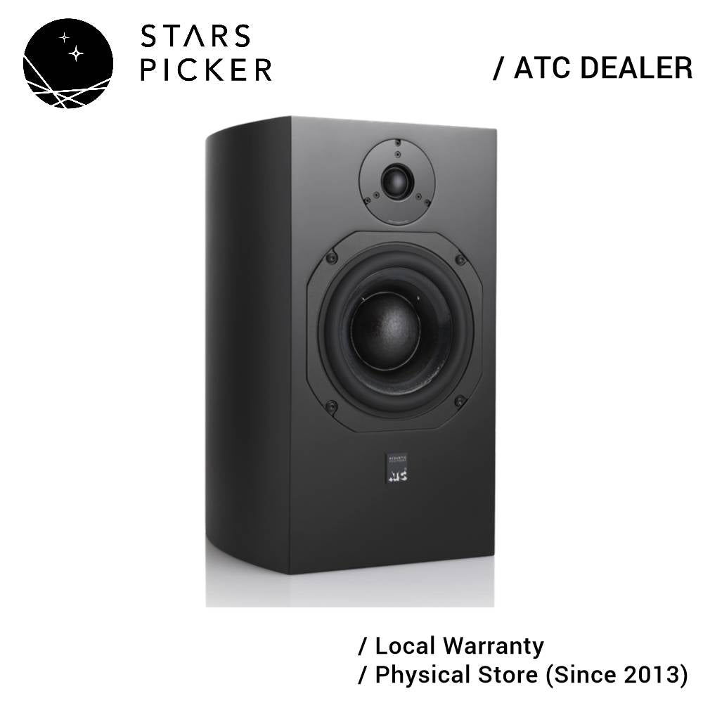 ATC Loudspeakers SCM19 2-Way Passive Bookshelf Loudspeakers Made in England