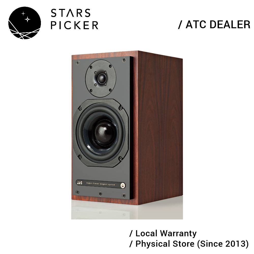 ATC Loudspeakers SCM20SL Classic Series Standard / Premium 2-Way Passive Stand-mount (Pairs) Made in England