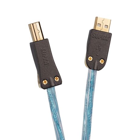 Supra Excalibur USB 2.0 Type A to Type B Cable HiFi Audiophile Made in Sweden