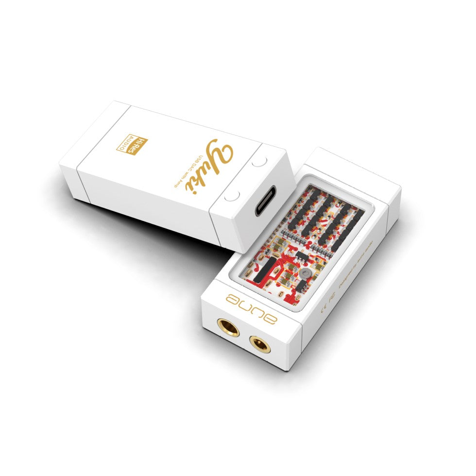 AUNE YUKI - Dual DAC Portable DAC Headphone Amplifier Cirrus Logic CS43198 3.5mm UNBAL 4.4mm BAL
