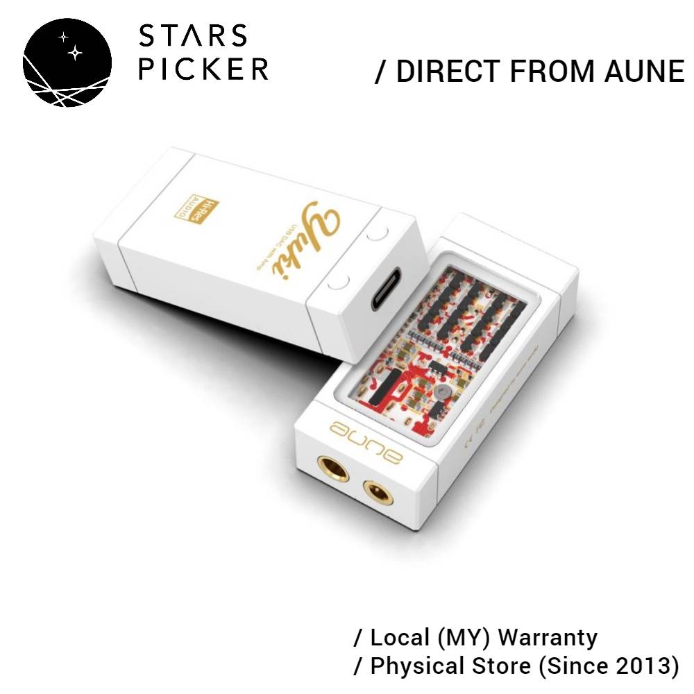 AUNE YUKI - Dual DAC Portable DAC Headphone Amplifier Cirrus Logic CS43198 3.5mm UNBAL 4.4mm BAL