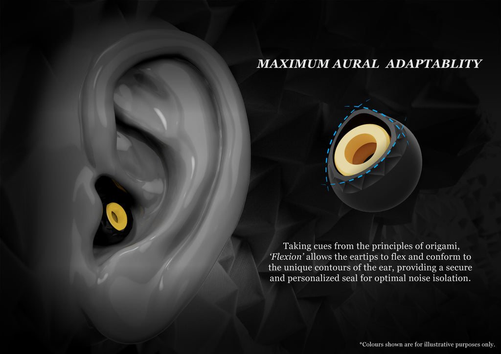 ELETECH Baroque Luxury Hi-Fi Eartips - Skin Friendly Silicon Upgrade Replacement Eartips