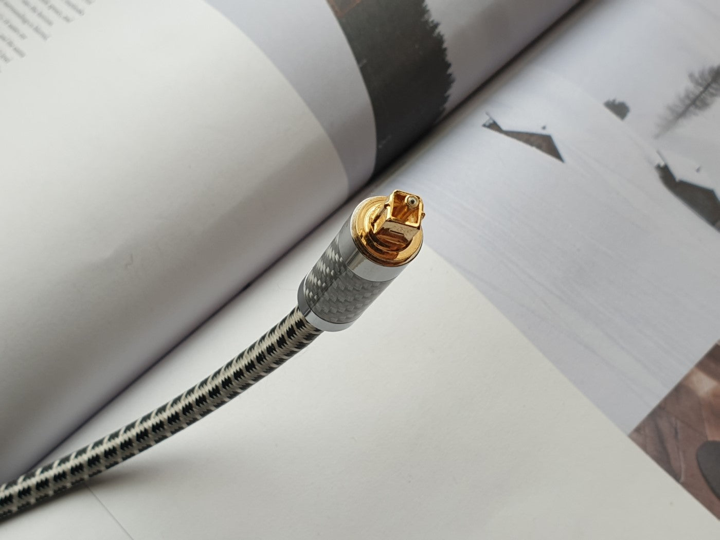 Copper Colour Optical Cable (1.5m Length)