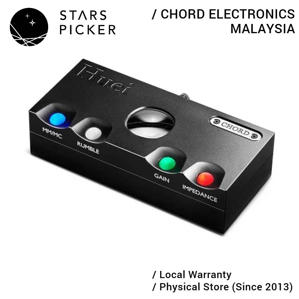 Chord Electronics HUEI Phono Stage Preamp for Turntable MM/MC Compatible