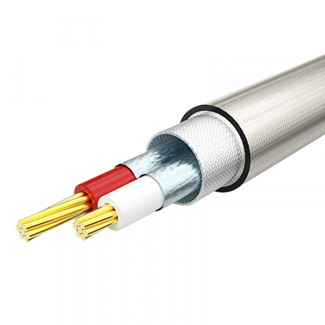 Choseal QS6772 Oxygen Free Copper RCA Cable with Gold Plated Jack For DVD Player TV Speaker Amplifiers