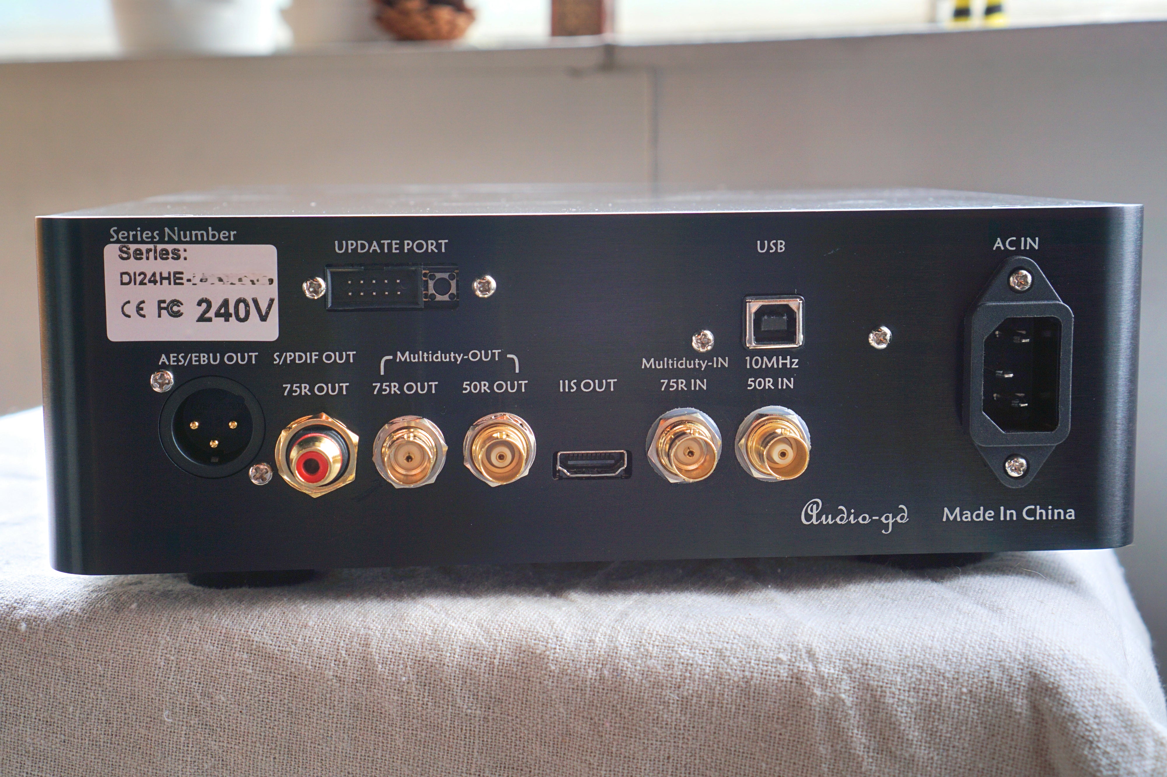 Audio-GD DI-24HE Digital Interface Amanero USB Interface and Isolator 384kHz DSD512 FPGA Design USB DDC