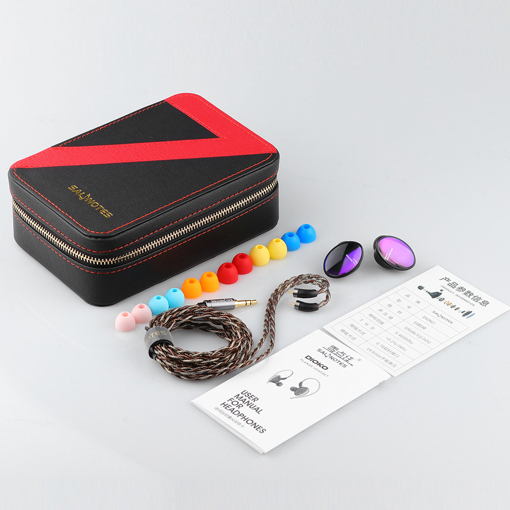 7Hz x Crinacle Salnotes Dioko 14.6mm Planar Diaphragm Driver In Ear Earphone 7Hertz 7-Hertz