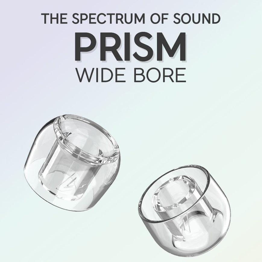 Divinus Prism Wide Bore Silicone Eartips For 4-6mm Nozzle