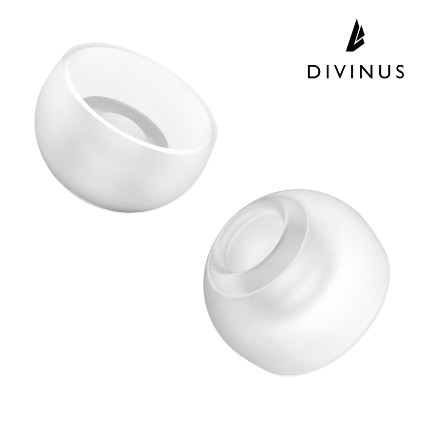 DIVINUS Velvet Eartips For TWS For 3mm-5mm Nozzle, Wireless Earbud Eartip Replacement