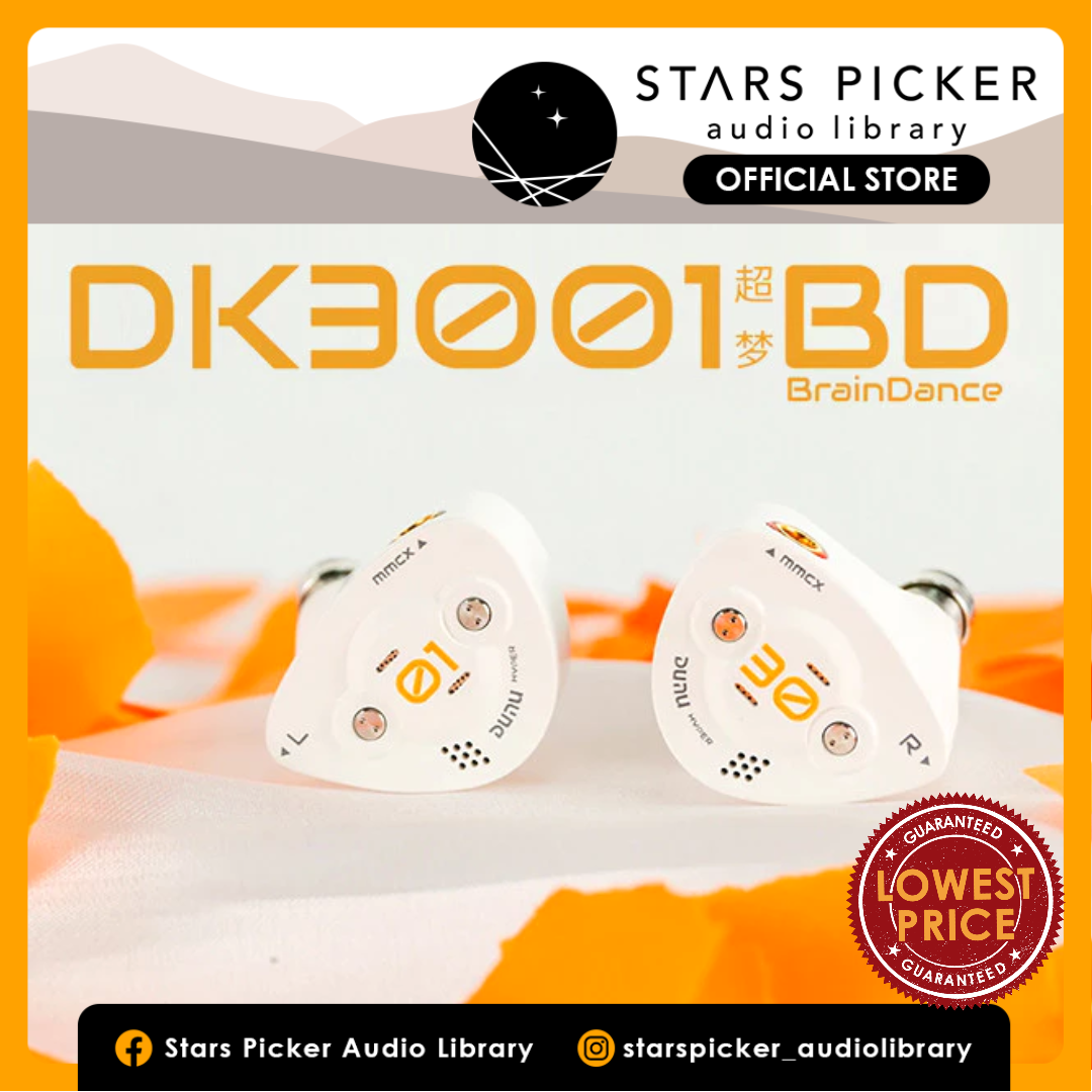 DUNU DK30001 BD BrainDance 1DD+4BA+4Planar In-Ear Monitor