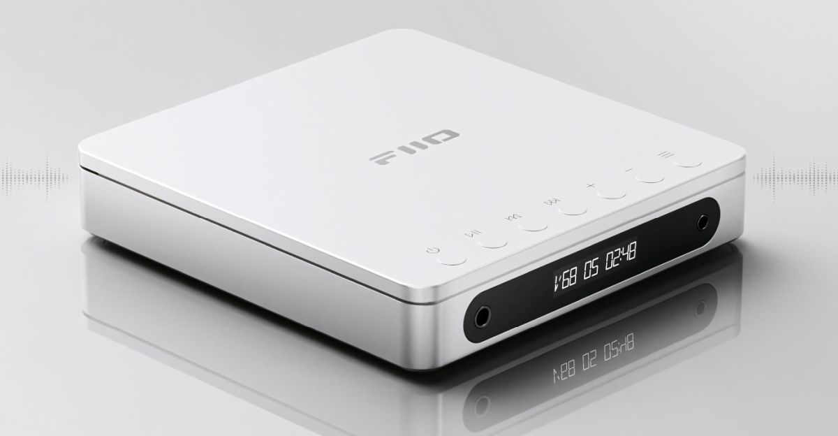 FiiO DM13 - Discman Portable Bluetooth CD Player | Bluetooth aptX HD | CS43198 |