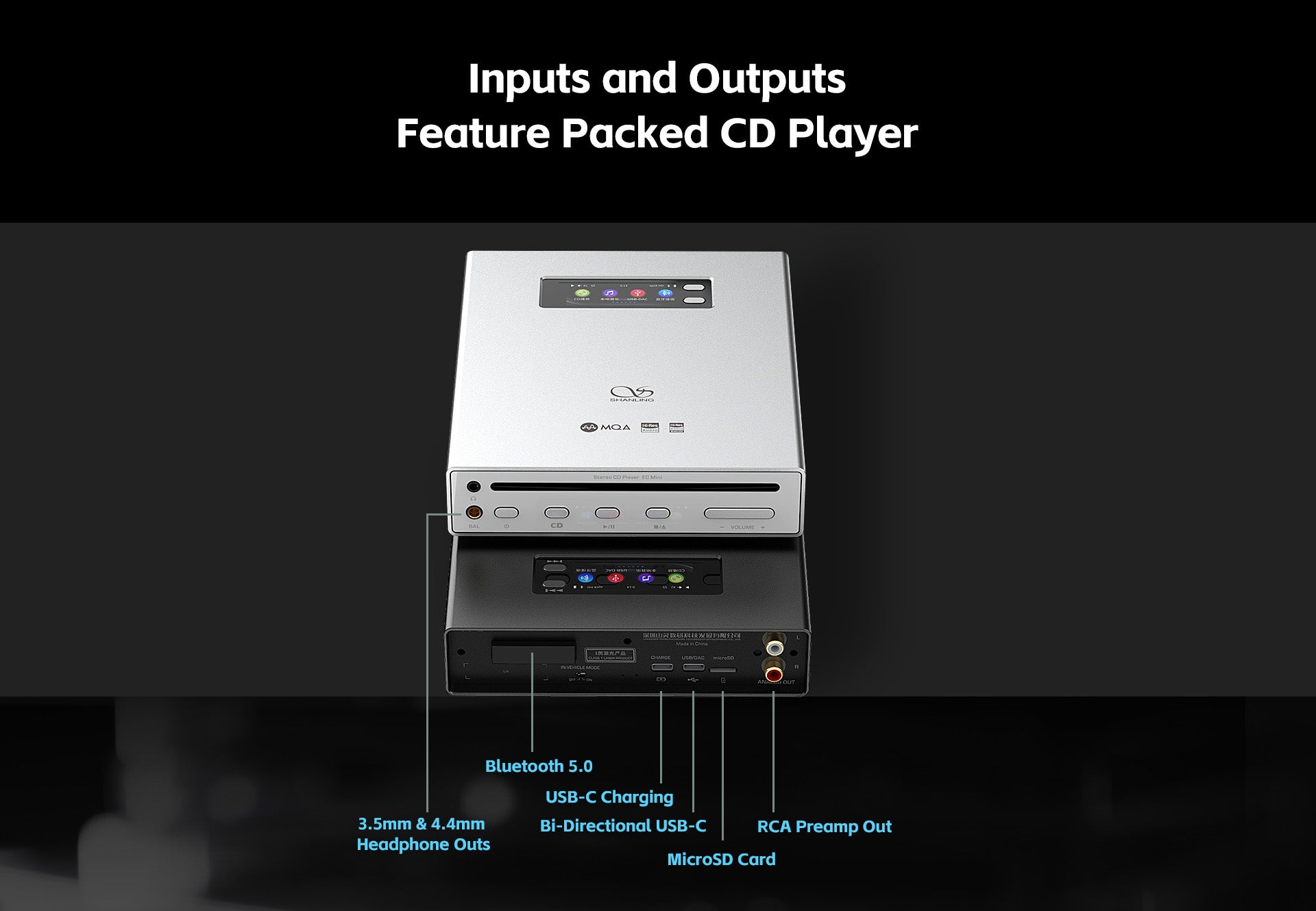 Shanling EC Mini Transportable CD Player & DAP