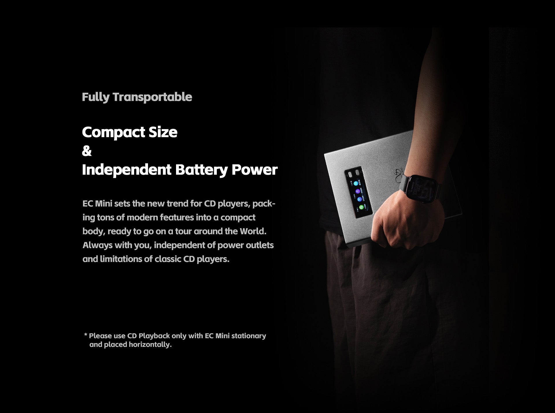 Shanling EC Mini Transportable CD Player & DAP